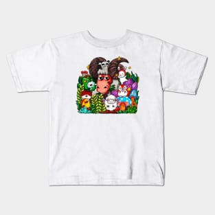 Zodiac ARIES Doodle Art Series Kids T-Shirt